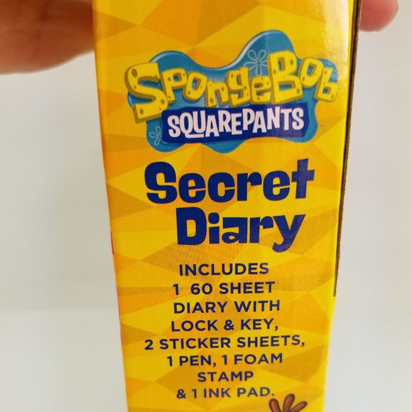 SpongeBob SquarePants Secret Diary Set - New in Box - Picture 8 of 15